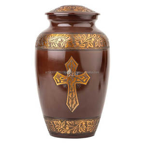 Urnas Funerarias de Latón Americanas al por Mayor para Cenizas Humanas, Grabado Personalizado, Capacidad de 200-220 Pulgadas Cúbicas, Diseños Personalizables - Product Image 5