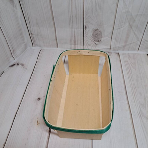 Vente en gros de boîtes en bois mini panier de baies stockage d'aliments pour fruits pour le marché boîtes en bois pour aliments faites à la main au Vietnam - Product Image 5