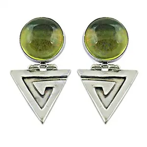 Pendientes Largos Geométricos Plateados para Mujer, Joyería Elegante, Regalo - Product Image 3