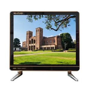 High-Definition LCD TV with LED Display 17 18 21 22 Inch HDTV VGA Interface and Flat Screen Design