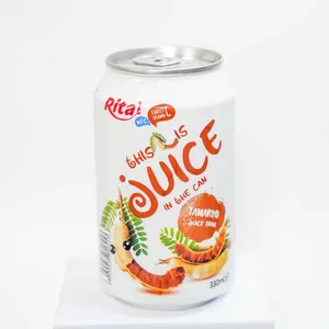 最优惠价格优质果汁混合果味11.16 fl oz Tarmarind Juicie批发异国软果味饮料RITA品牌优质果汁