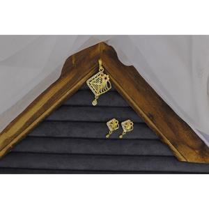 Pendientes colgantes de anuncio microchapados de lujo con clase, diseño único elegante para regalo de compromiso de boda, venta al por mayor Premium - Product Image 3