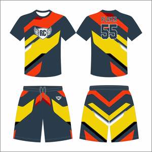 Professional Design Men's Soccer Jersey Set Custom New <b>Model</b> with Latest Designs 100% Polyester Professional Uniform - Product Image 1