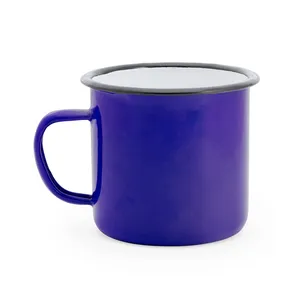 Mug en métal vintage Gaggi, articles promotionnels personnalisés pour boissons - Product Image 3