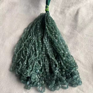 Cuentas Redondas de Piedra Verde Pulida de Alta Calidad de 4 Quilates para la Fabricación de Joyas - Cuentas Sueltas de Sunita Gems Modelo B27 Precios al por Mayor - Product Image 6