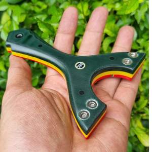 Handcrafted Bimbim Wooden <b>Slingshot</b> Fun Outdoor Sling Toy for Kids and Adults Traditional Wood Handle <b>Slingshot</b> for Playtime - Product Image 1