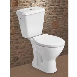 Recién llegado Closestool de porcelana elegante con certificado CE Producto de baño Inodoros de dos piezas a la venta - Product Image 4