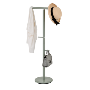 Perchero de Almacenamiento para Sala de Estar MIT Housewares, de Dos Niveles, Tipo Independiente, Tubo de Acero, Moderno y Duradero, Mueble de Almacenamiento para el Hogar - Product Image 2