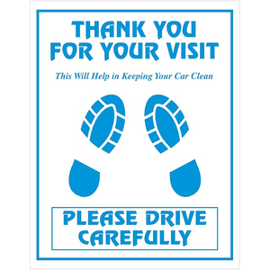 Tapis de voiture jetables personnalisables Tapis de sol en papier prêt à rouler avec protection de la taille et du logo pour véhicule - Product Image 6