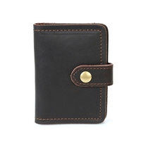 Dompet Lipat Kulit Asli Mewah Pabrik Grosir, Anti RFID, Logo Embos, Pola Kustom, Kapasitas Besar, Tempat Kartu Pop