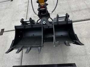 อุปกรณ์เสริมรถขุดขนาดเล็ก MS01 ถังไฮดรอลิกหมุนเอียงได้ สำหรับงานปรับระดับ ขุดร่อง ขุดหิน สำหรับรถขุดขนาด 30-40 ตัน รับประกัน 1 ปี - Product Image 5