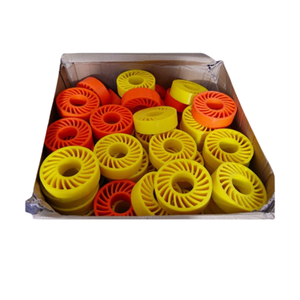 Roue solaire flexible en PU avec propriétés anti-écrasement Exportateur OEM du Vietnam pour les industries de production de papier et de textile - Product Image 2