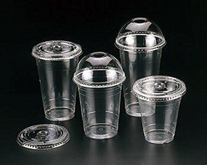 Venta caliente para tazas Stanley desechables 9oz 12oz 16oz PET Material de papel Premium con tapas de plástico transparente 90mm de diámetro - Product Image 2