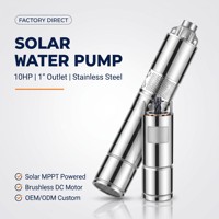 Pompe solaire sans balais 24V 36V 48V 72V 96V pour puits profonds et irrigation