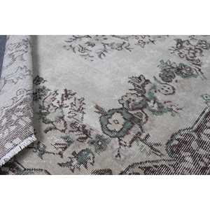 พรมลายพรางสีน้ำตาลเขียวสไตล์ตุรกี ขนาด 3.6x6.6 ฟุต ทำจากขนสัตว์ - Product Image 4