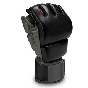 Meilleur prix Gants d'entraînement Gants en cuir MMA à demi-doigts Nouveaux gants de grappin MMA élégants de couleur personnalisée - Product Image 4