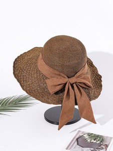 Customizable Wide Brim <b>Straw</b> <b>Hats</b> for <b>Women</b> Stylish Character Design for Casual Business Everyday Use Popular Beach Travel Party - Product Image 2
