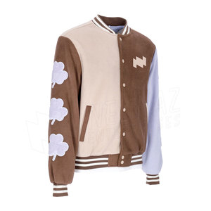 Chaquetas de Béisbol para Hombre, Estilo Universitario, Personalizadas OEM, 100% Lana, Ajustadas, Transpirables, de Secado Rápido, de Alta Calidad - Product Image 3
