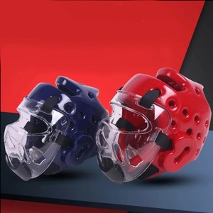 Casco profesional para niños adultos, gimnasio de boxeo, Protector de entrenamiento de lucha libre para boxeo tailandés, protector de cabeza de Karate - Product Image 3