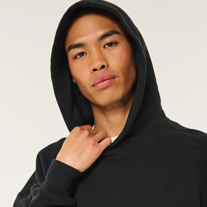 Personnalisé Écologique Plaine Ras Du Cou Sweat À Capuche Broderie Grande Taille Pull À Capuche - Product Image 4