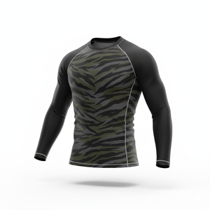 Camiseta Deportiva de Compresión, Ajuste Elástico, Absorbe la Humedad, para Gimnasio y Actividades al Aire Libre, Unisex, con Logotipo/Color Personalizable, Spandex/Poliéster - Product Image 4