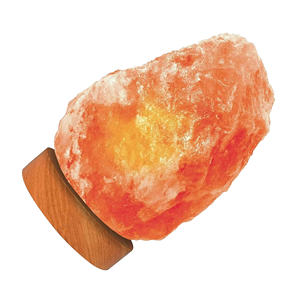 Lámpara de sal USB Natural de diseño personalizado hecho a mano sal rosa del Himalaya de alta calidad de Pakistán artesanías hechas a mano - Product Image 4