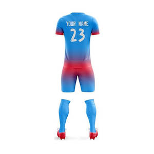 Personalización Proveedor de Bangladesh Equipo de manga corta Camiseta de fútbol Ropa deportiva Camisetas de fútbol para hombres - Product Image 3