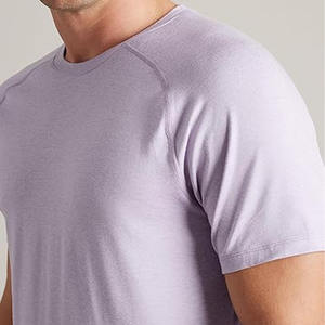 Camisa Lisa extragrande de manga corta con cuello redondo para hombre, alta calidad, 180gsm, 100% algodón, impresión, logotipo personalizado subido por Dress Sports - Product Image 3