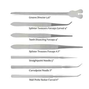 Juego de Instrumentos Quirúrgicos Generales de Acero Inoxidable de Alta Calidad, Manuales, Compatibles con MOL, Reutilizables, Certificados CE, Garantía de 3 Años - Product Image 4