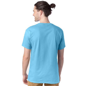 T-shirts pour hommes en coton 100% personnalisés, haute qualité, logo personnalisé en quantité, chemises OEM pour garçons, mode - Product Image 1