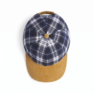 Gorra de Béisbol Personalizada con Logotipo Serigrafiado, de Lona Transpirable e Impermeable, de 6 Paneles, con Visera de Dos Tonos en Contraste - Product Image 6