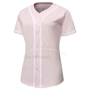 เสื้อซอฟต์บอลคอวีผู้ชายขายดี ระบายอากาศ แห้งเร็ว พร้อมโลโก้ทีมสั่งทำได้ ผ้าโพลีเอสเตอร์ 100% สีสั่งทำได้ - Product Image 6
