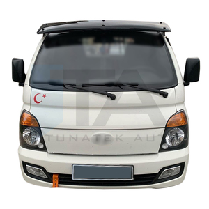 Parasol para camión H100 2004 en adelante, de alta calidad, duradero, con acabado negro, de plástico ABS, protector de parabrisas - Product Image 1