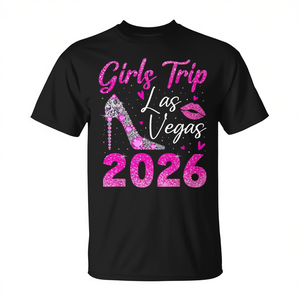 Camiseta para Viaje de Fin de Semana de Chicas a Las Vegas 2026 - Producto Promocional para una Escapada Femenina a Las Vegas - Product Image 2