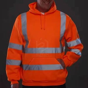 Venta caliente Sudadera CON CAPUCHA DE SEGURIDAD Alta visibilidad Construcción Seguridad Hi Vis Sudadera CON CAPUCHA DE SEGURIDAD reflectante - Product Image 2