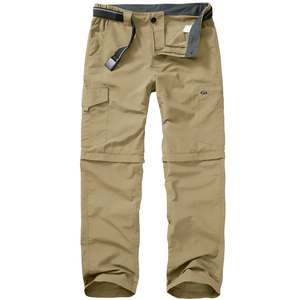 Vêtements décontractés multi-poches de qualité supérieure à la mode Pantalons cargo convertibles pour hommes Pantalons cargo slim personnalisés pour hommes - Product Image 5