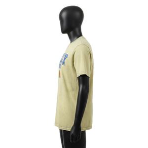 T-shirt pour femme de qualité supérieure, lavage à l'acide, 180 GSM, coton lavé, toucher doux, couleurs terre, impression de logo personnalisée, respirant - Product Image 3