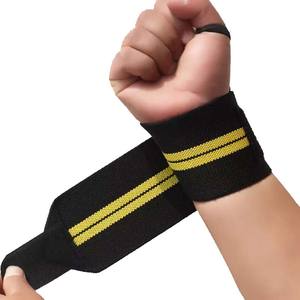 2023 Top Quality Fitness Training <b>Wrist</b> <b>Wraps</b> <b>Gym</b> Workout Custom Weightlifting <b>Wrist</b> <b>Wraps</b> - Product Image 1