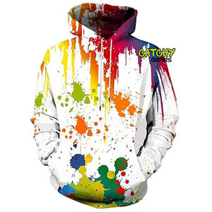 เสื้อฮู้ดซิปผ้าฟลีซผู้ชายสั่งทำขายส่ง สไตล์ฮิปฮอป แห้งเร็ว พร้อมบริการสกรีนพิมพ์แบบ OEM & ODM - Product Image 1