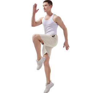 Novedad de verano para hombre, pantalones cortos de playa de Color sólido, natación, vacaciones, secado rápido, moda, deportes informales, transpirables, poliéster 100% alto - Product Image 4