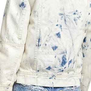 Veste en jean pour femmes en coton avec logo personnalisé en gros, respirante, pour une utilisation en extérieur - Product Image 6