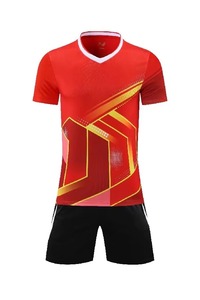 Prix de gros, uniforme de football respirant pour garçons, de qualité pakistanaise, couleur unique, vente en gros - Product Image 5