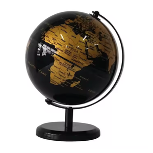 Globo giratorio decorativo para el hogar y la Oficina de la escuela, adorno de globo con mapa del mundo de 18cm, disponible a precio mayorista directo de la India - Product Image 1