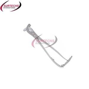 Instrumento de castración veterinaria de Alemania de confianza, emasculador de acero inoxidable de doble aplastamiento para toros, base de instrumentos quirúrgicos - Product Image 3