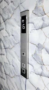 Panel de control de elevador de acero inoxidable de calidad superior (COP LOP HOP) Rendimiento duradero Diseño moderno para apartamento Hotel Villa - Product Image 2