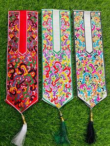 Exclusivo aplique de cuello jacquard con diseño floral para kurti, ropa étnica, vestido nacional, proveedor de textiles. - Product Image 5