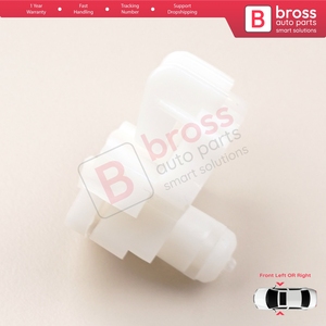 BWR31 Window Regulator Repair <b>Clips</b> Front Left or Right Door for Clio MK2 BB/CB 1998-2012 4/5 Door 7700842240 7700842241 - Product Image 6