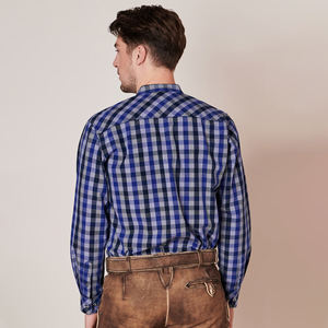 Taille personnalisée Oktoberfest chemises bavaroises chemises vêtements traditionnels chemises utilisation décontractée en plein air chemises bavaroises à manches longues - Product Image 6
