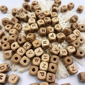 Perles rondes en bois en forme de cœur, artisanales, décoration intérieure indienne, Pâques, baptême, design moderne multi-pièces, respectueuses de l'environnement - Product Image 2