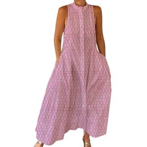 Combinaison décontractée d'été 100% coton, imprimé floral à la main, tissage doux avec fermeture éclair pour le printemps/été, adultes BPJS111 - Product Image 1